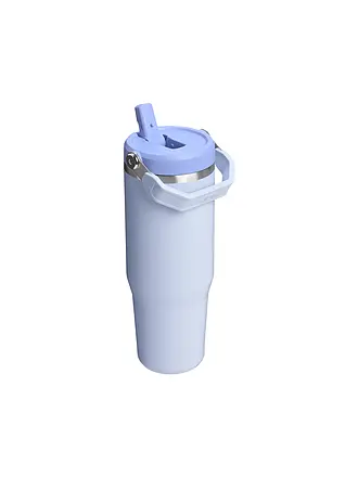 STANLEY | Isolierflasche - Thermosflasche Classic FLIP STRAW 2.0 0,8l  Hydrangea | hellblau